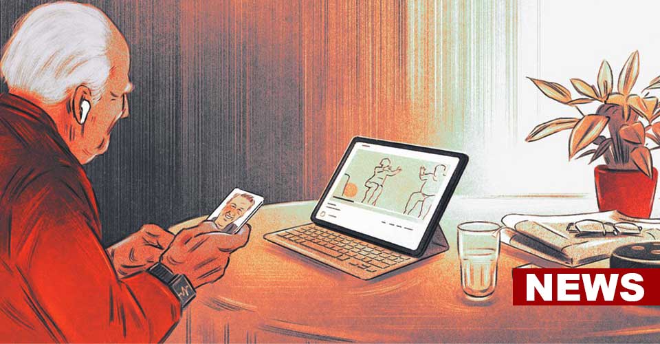 Virtual Contact Fails To Combat Pandemic Loneliness For Older People
