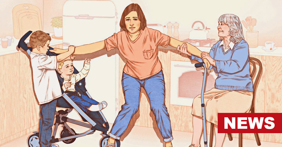 The Sandwich Generation Stress: Caring For Kids and Aging Parents 16 The Sandwich Generation Stress: Caring For Kids and Aging Parents