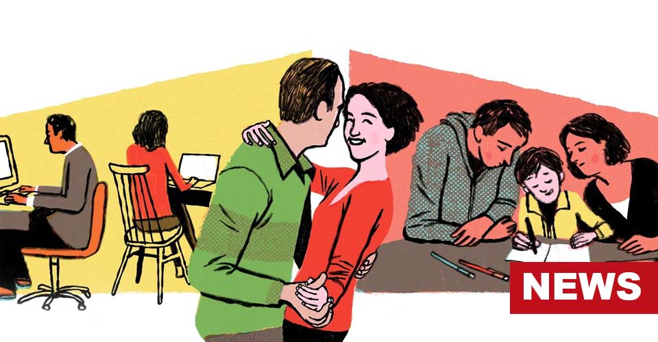 Couples Working From Home Together Share Family Tasks Equally: Study 15 Couples Working From Home Together Share Family Tasks Equally: Study