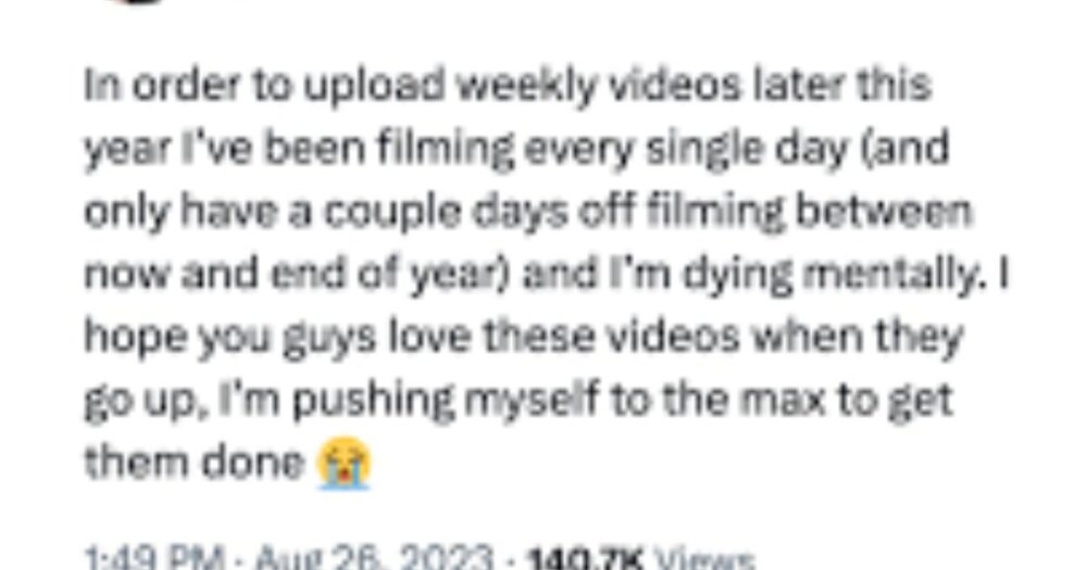 MrBeast Mental Health Struggle: MrBeast Opens Up About Mental Strain From Video Production Demands 16 MrBeast Mental Health Struggle: MrBeast Opens Up About Mental Strain From Video Production Demands