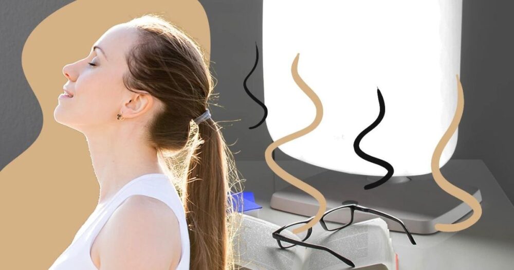 Light therapy lamp