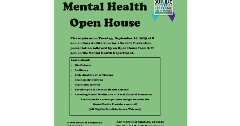 Mental Health Open House Sheds Light On Suicide Prevention And Support Services