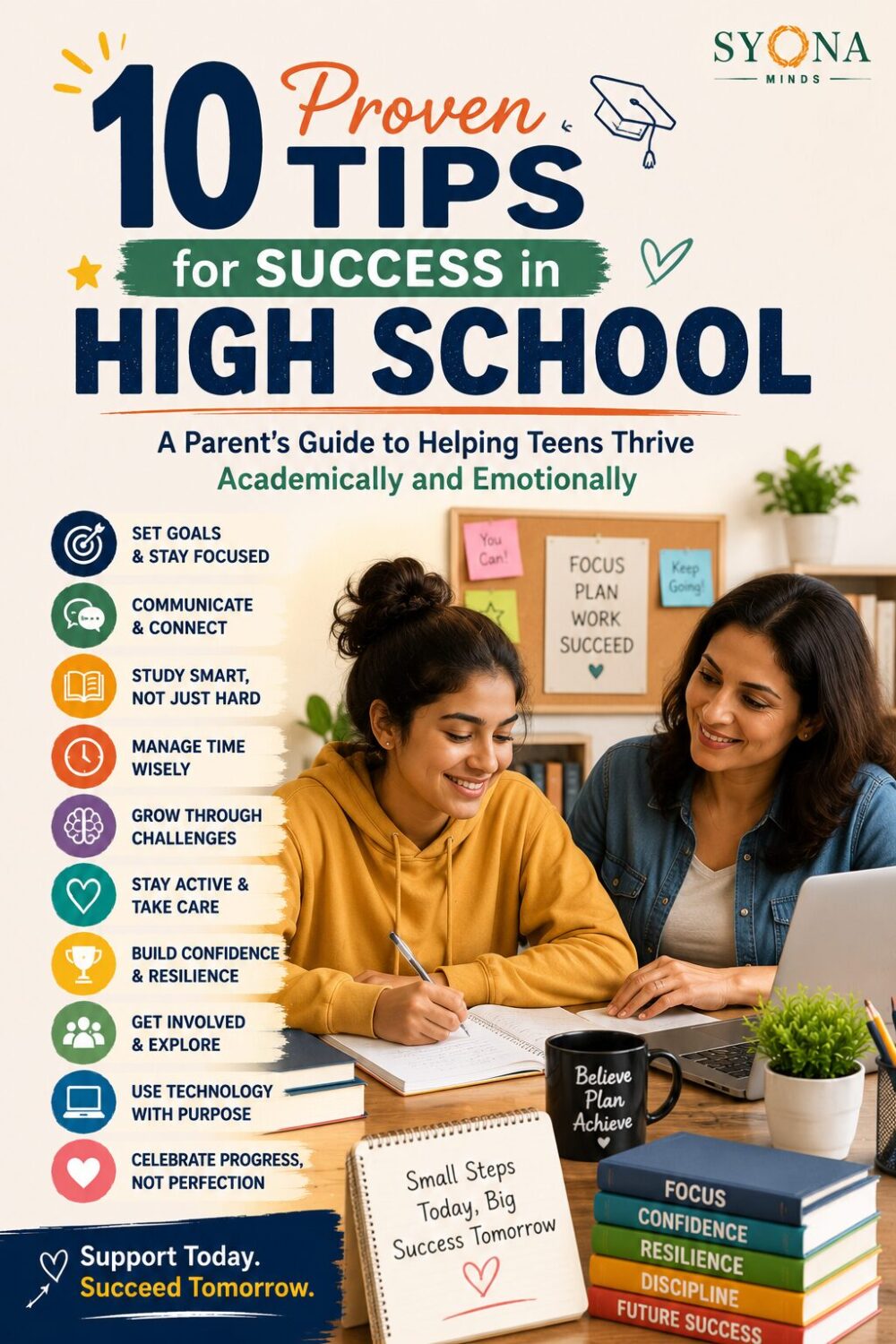 10 Proven Tips for Success in High School: A Parent's Guide to Helping Teens Thrive Academically and Emotionally 2 10 Proven Tips for Success in High School: A Parent's Guide to Helping Teens Thrive Academically and Emotionally