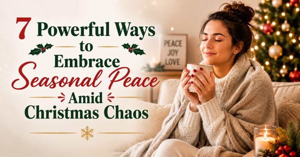 7 Powerful Ways to Embrace Seasonal Peace Amid Christmas Chaos