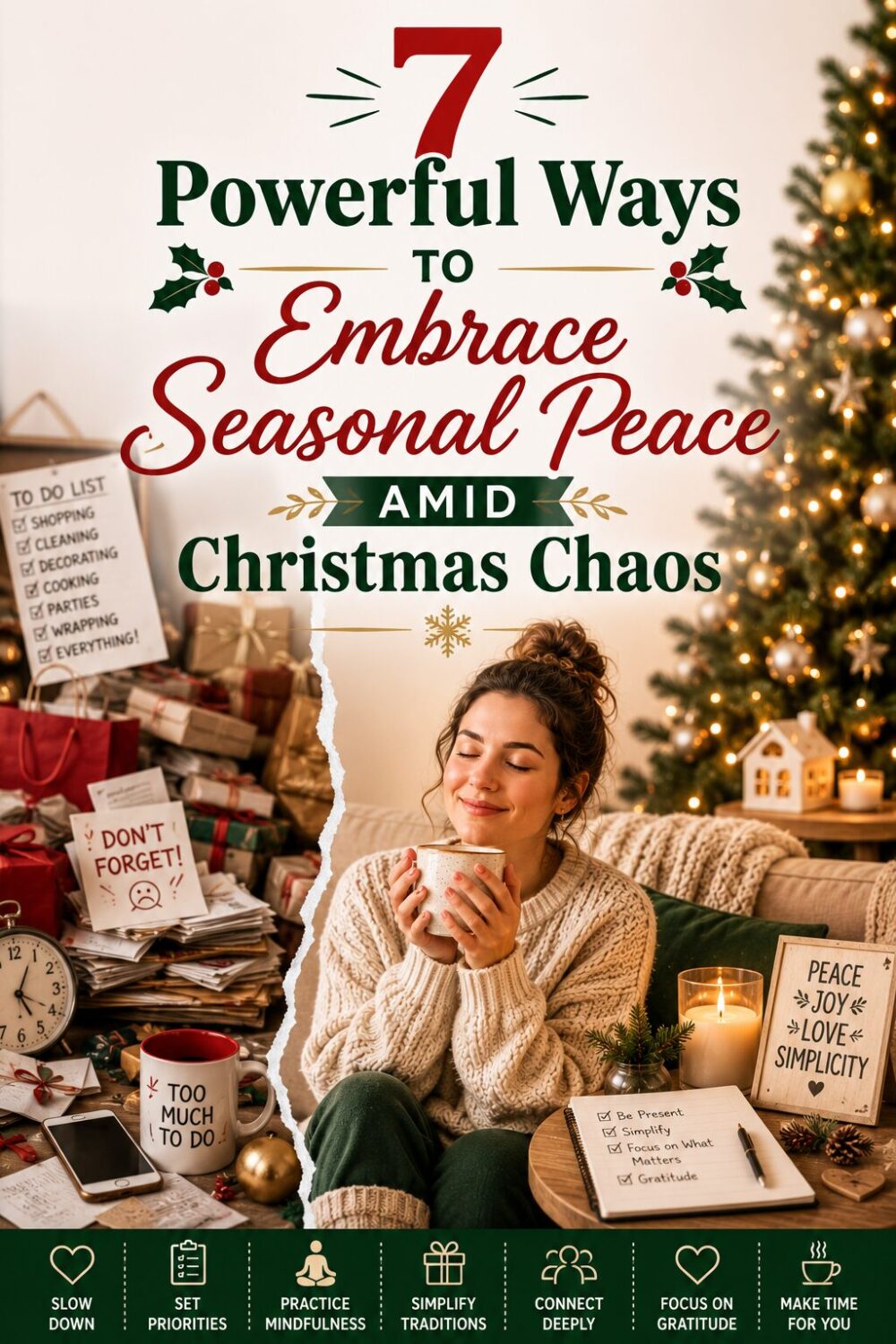 7 Powerful Ways to Embrace Seasonal Peace Amid Christmas Chaos 2 7 Powerful Ways to Embrace Seasonal Peace Amid Christmas Chaos