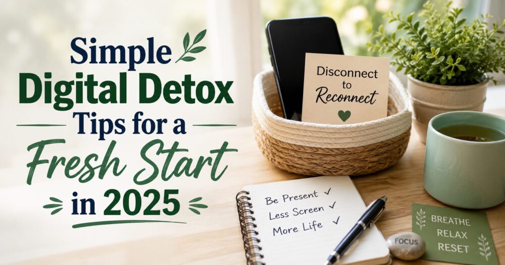 Simple Digital Detox Tips for a Fresh Start in 2025