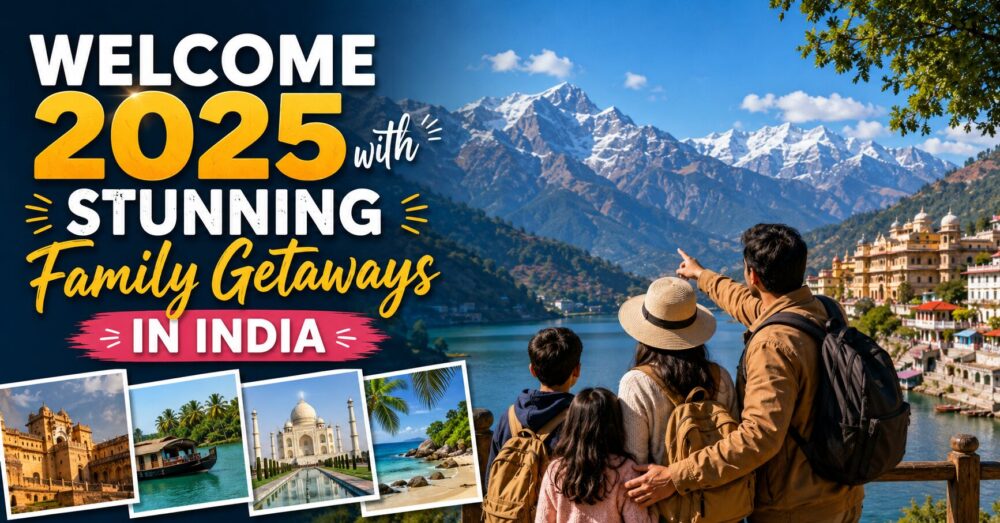 Welcome 2025 with Stunning Family Getaways in India
