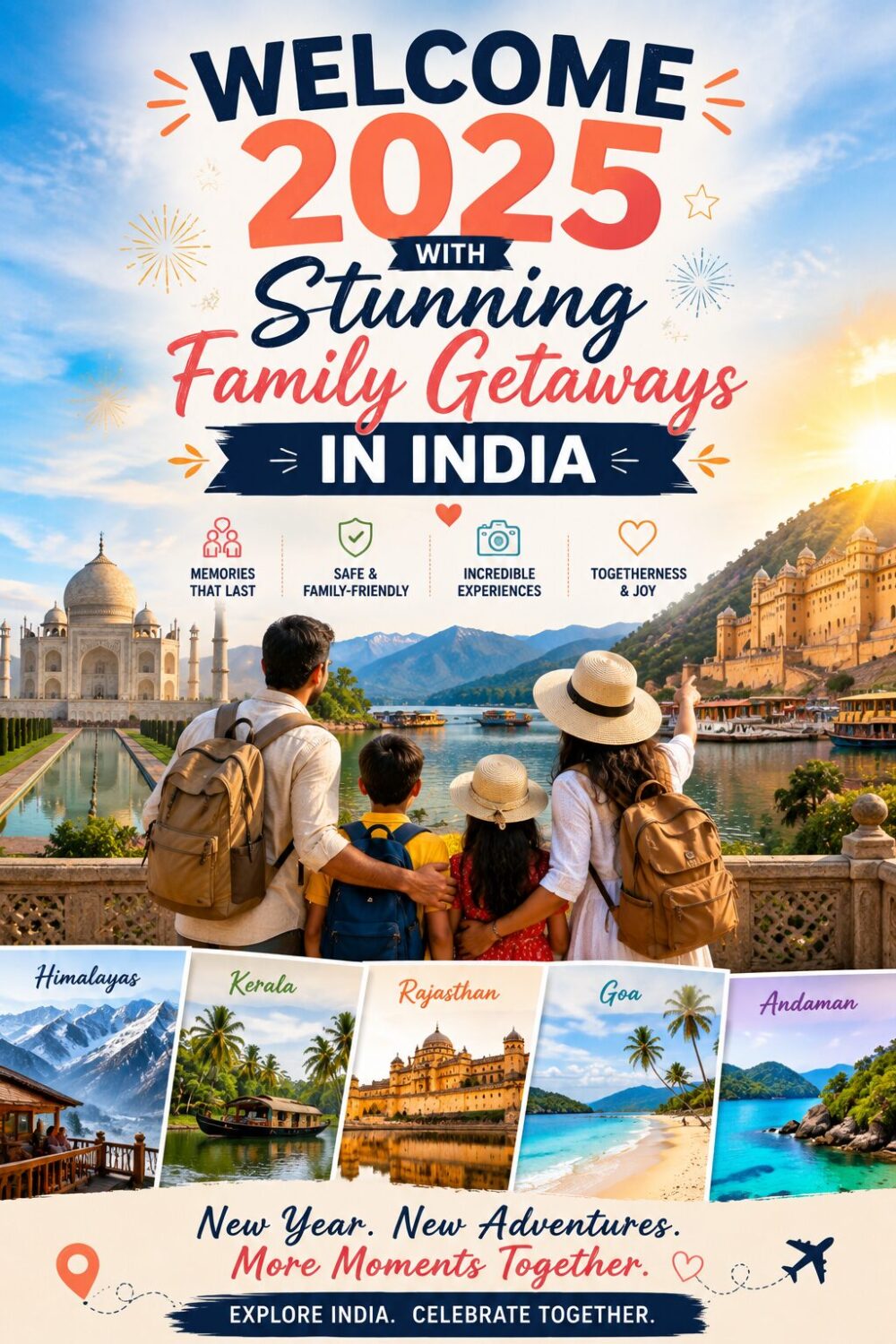 Welcome 2025 with Stunning Family Getaways in India 2 Welcome 2025 with Stunning Family Getaways in India