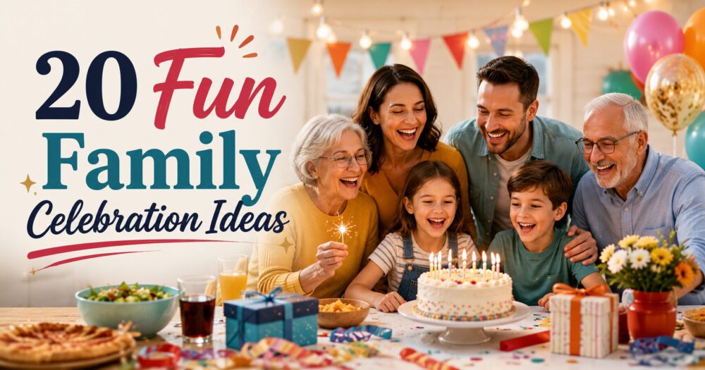20 Fun Family Celebration Ideas