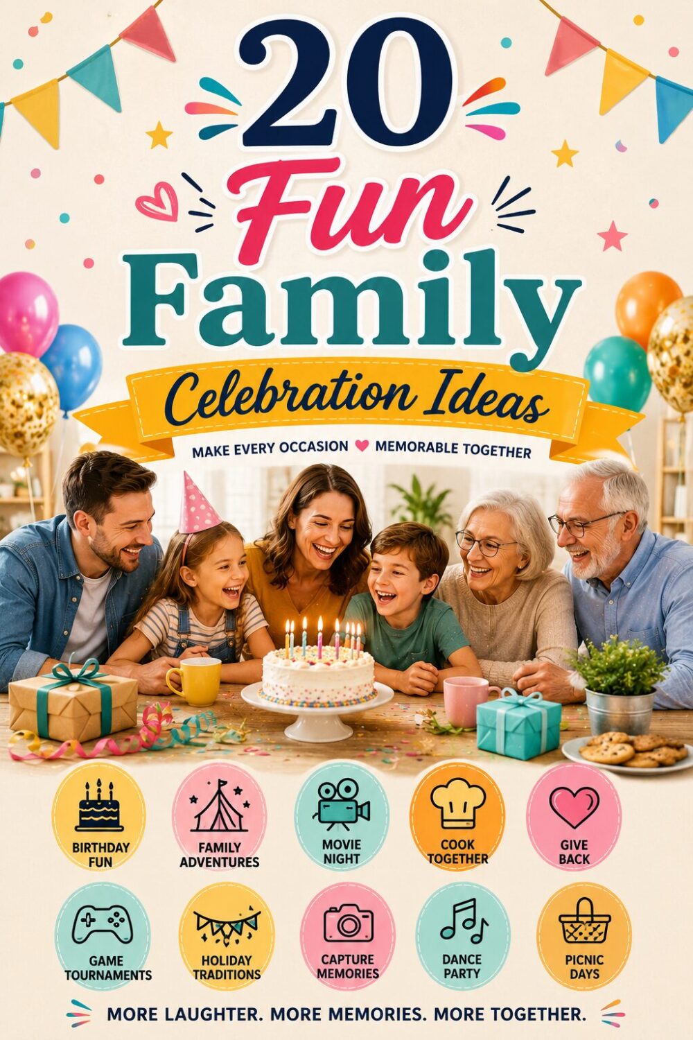 20 Fun Family Celebration Ideas 2 20 Fun Family Celebration Ideas