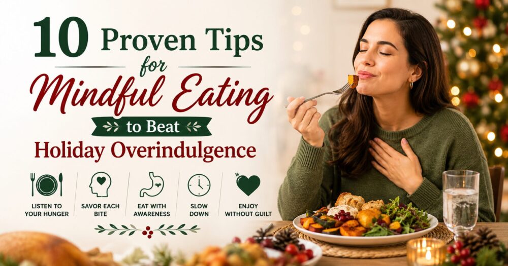 10 Proven Tips for Mindful Eating to Beat Holiday Overindulgence