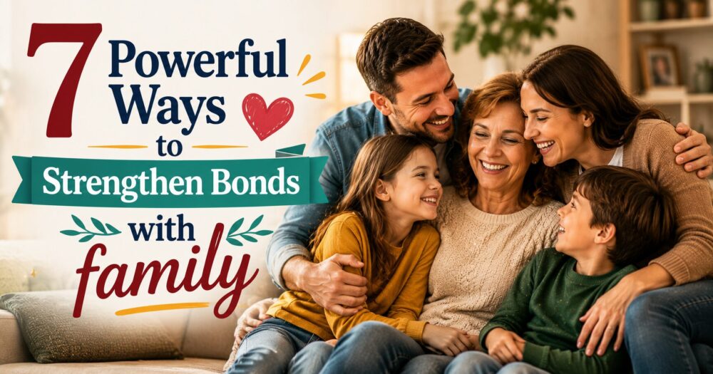 7 Powerful Ways to Strengthen Bonds with family