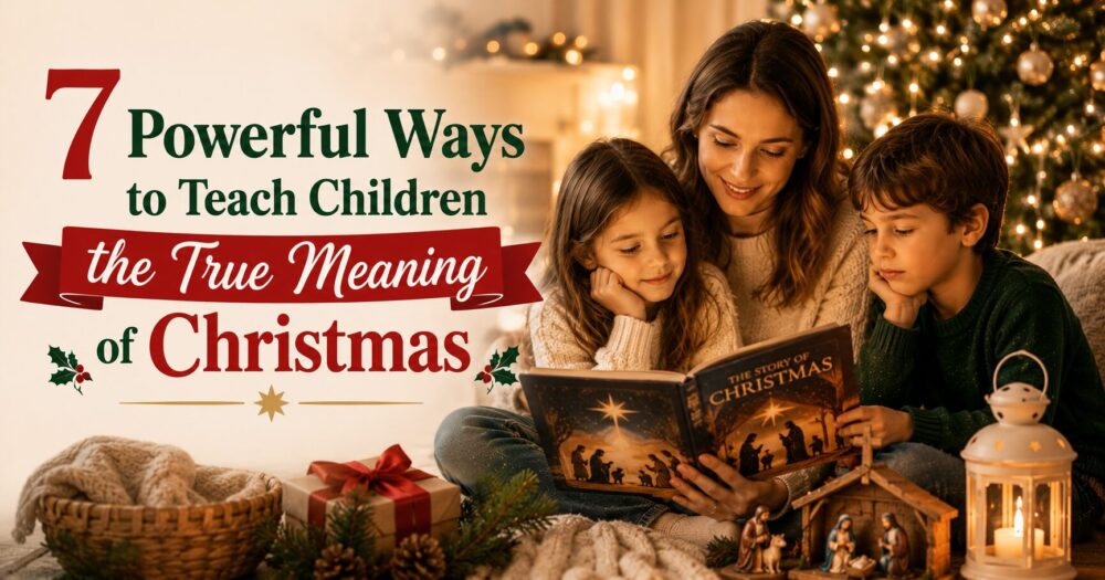 7 Powerful Ways to Teach Children the True Meaning of Christmas