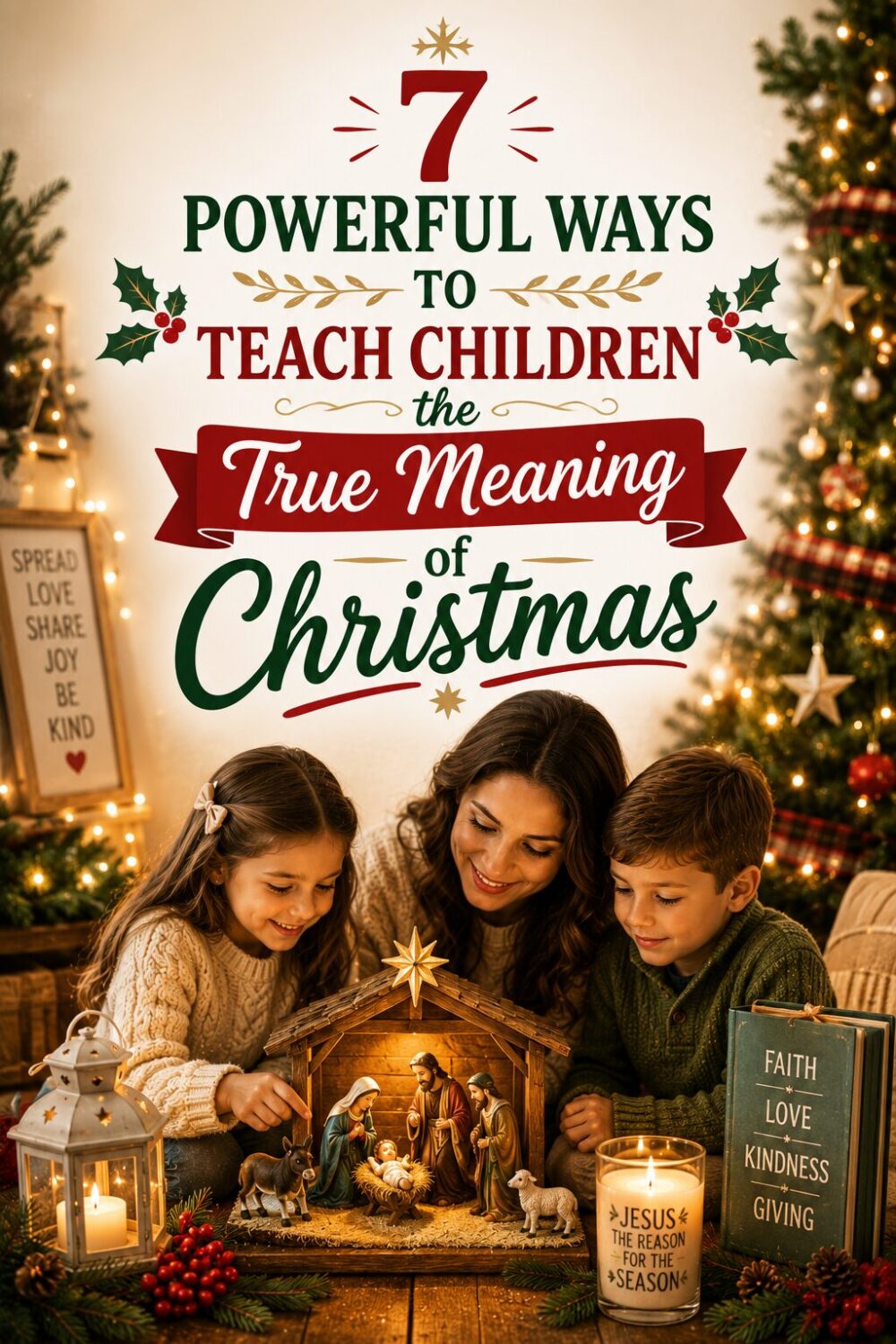 7 Powerful Ways to Teach Children the True Meaning of Christmas 2 7 Powerful Ways to Teach Children the True Meaning of Christmas