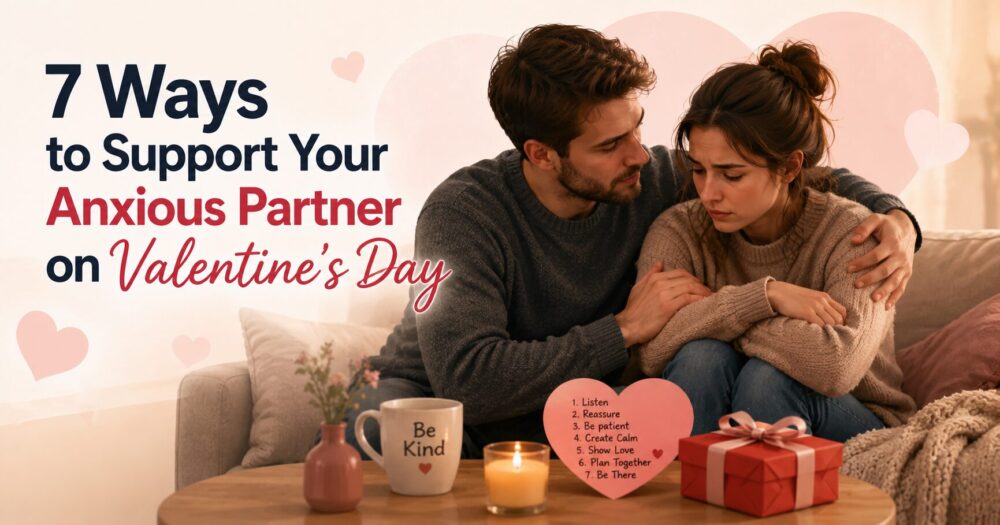 7 Ways to Support Your Anxious Partner on Valentine’s Day