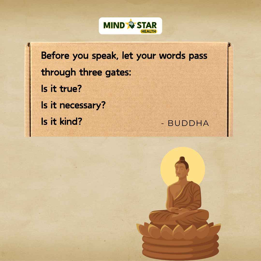 Before you speak