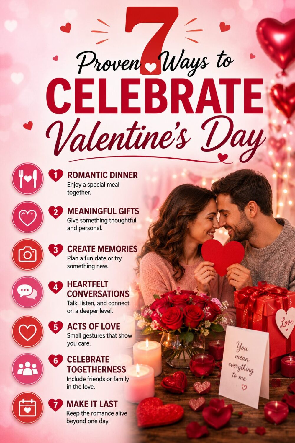 7 Proven Ways to Celebrate Valentine’s Day