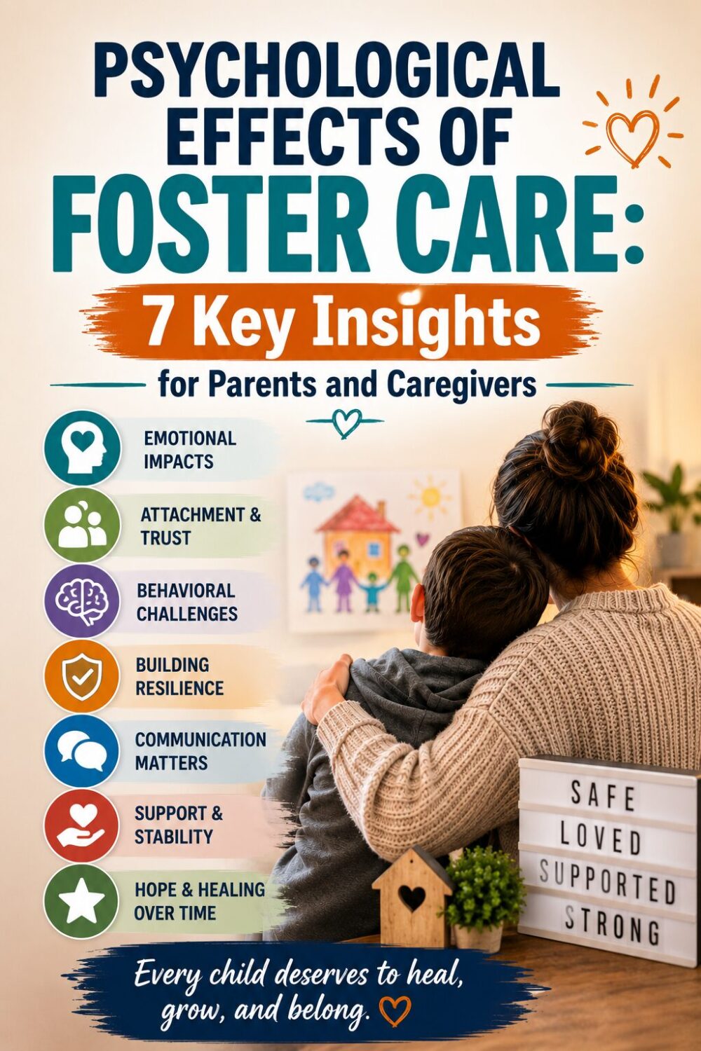 Psychological Effects of Foster Care: 7 Key Insights for Parents and Caregivers 2 Psychological Effects of Foster Care: 7 Key Insights for Parents and Caregivers