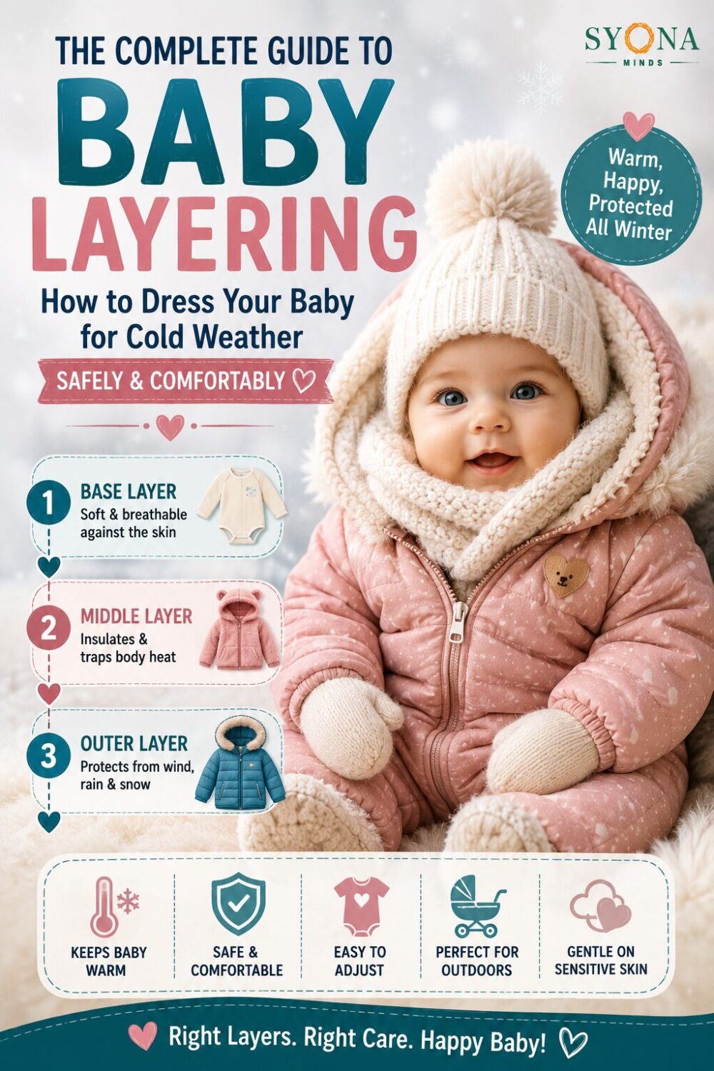 The Complete Guide to Baby Layering: How to Dress Your Baby for Cold Weather Safely and Comfortably