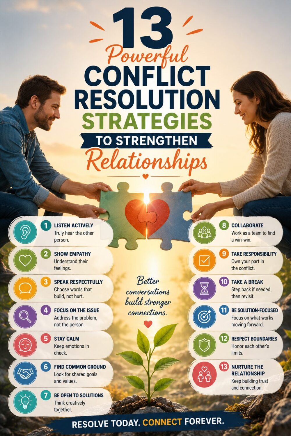 13 Powerful Conflict Resolution Strategies to Strengthen Relationships 2 13 Powerful Conflict Resolution Strategies to Strengthen Relationships