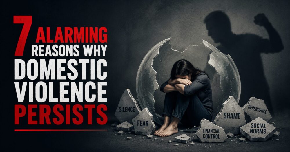 7 Alarming Reasons Why Domestic Violence Persists