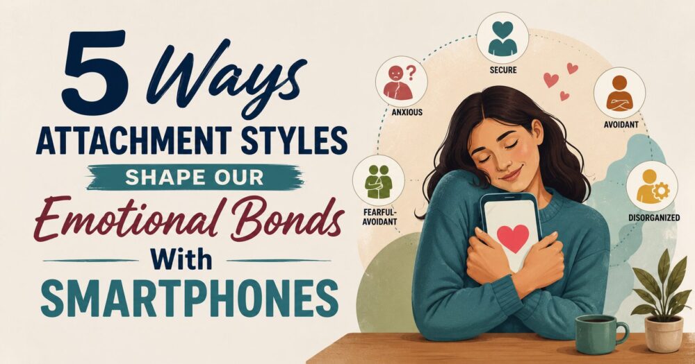5 Ways Attachment Styles Shape Our Emotional Bonds With Smartphones