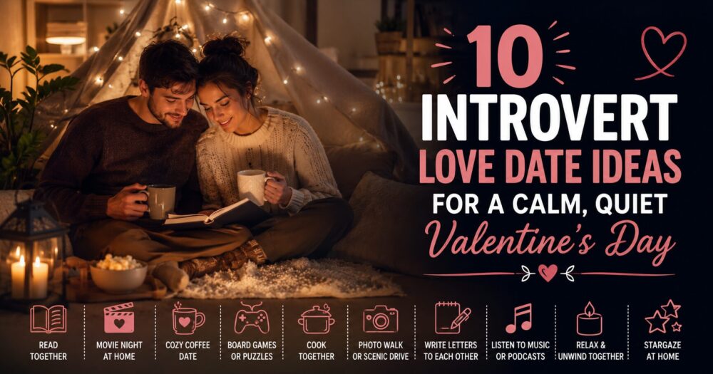 10 Introvert Love Date Ideas for a Calm, Quiet Valentine’s Day