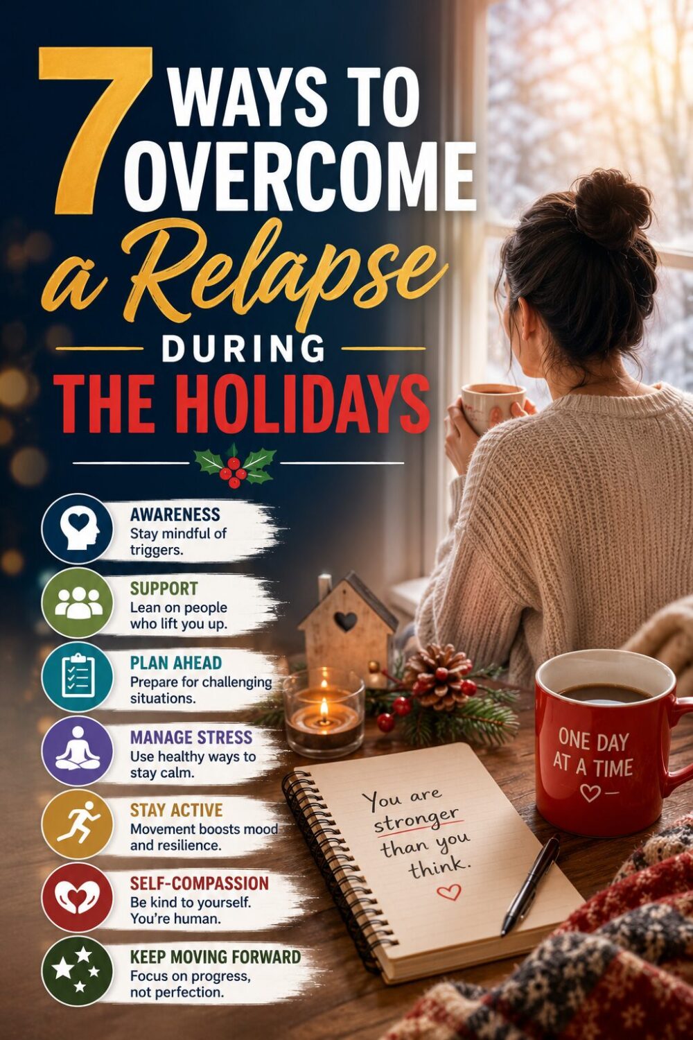 7 Ways to Overcome a Relapse During the Holidays 2 7 Ways to Overcome a Relapse During the Holidays