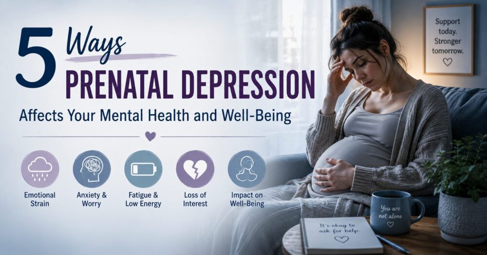 5 Ways Prenatal Depression Affects Your Mental Health and Well-Being