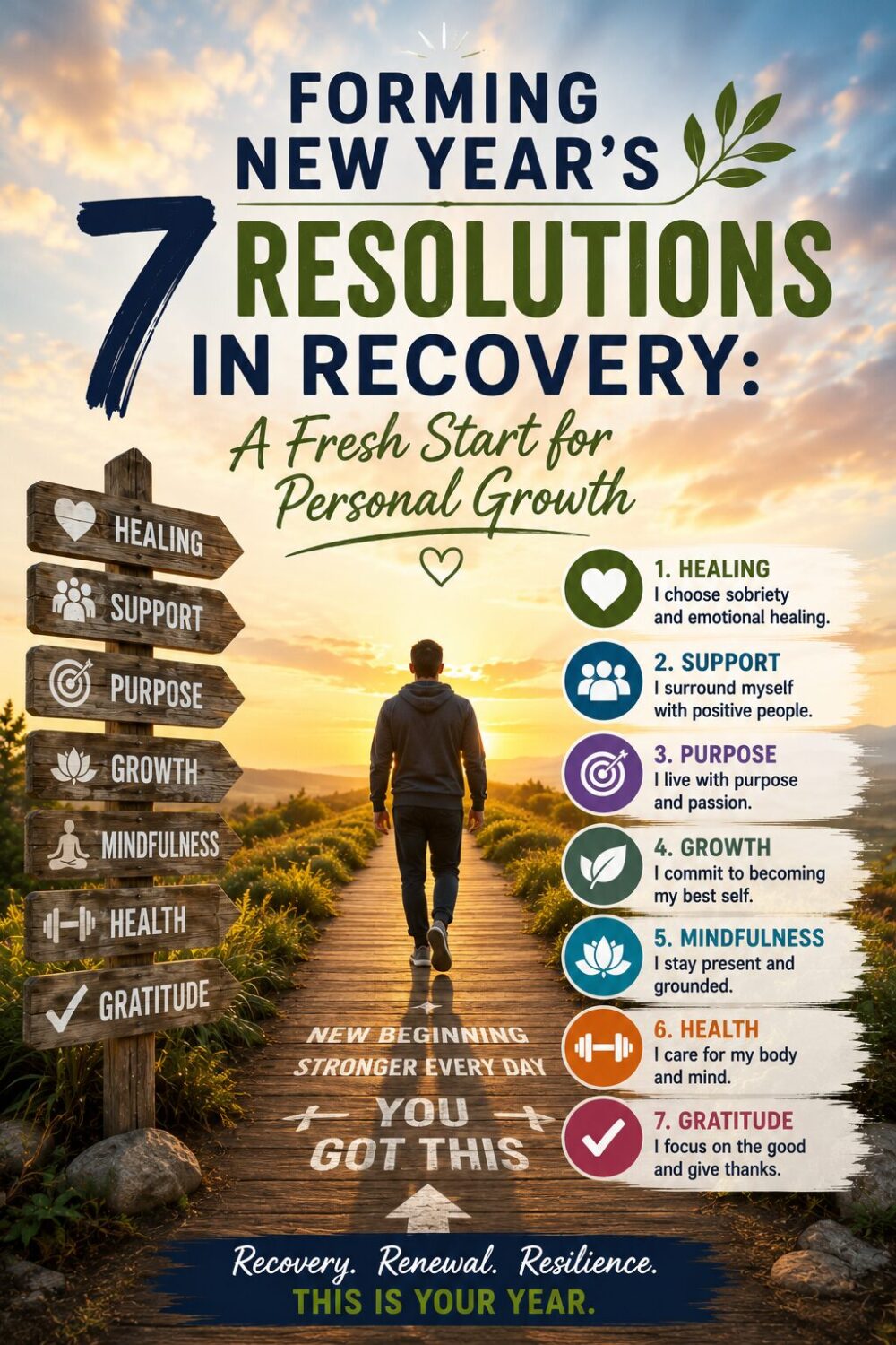 Forming New Year’s 7 Resolutions in Recovery: A Fresh Start for Personal Growth 2 Forming New Year’s 7 Resolutions in Recovery: A Fresh Start for Personal Growth