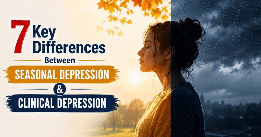 7 Key Differences Between Seasonal Depression & Clinical Depression