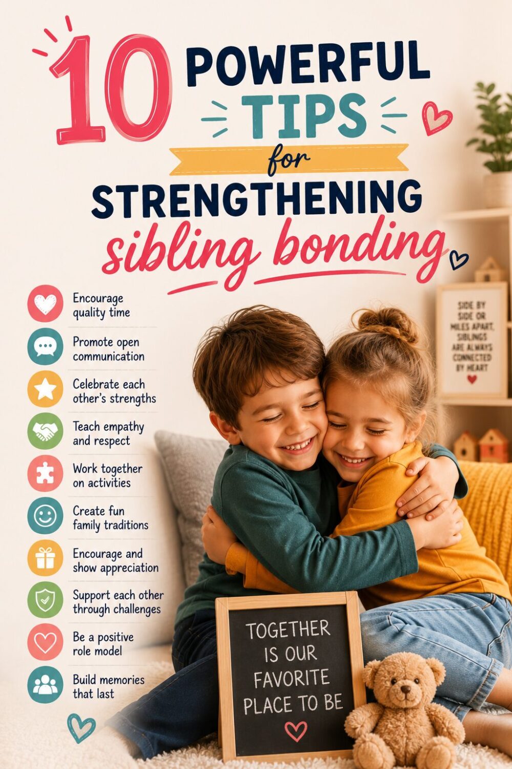 10 Powerful Tips for Strengthening sibling bonding 2 10 Powerful Tips for Strengthening sibling bonding