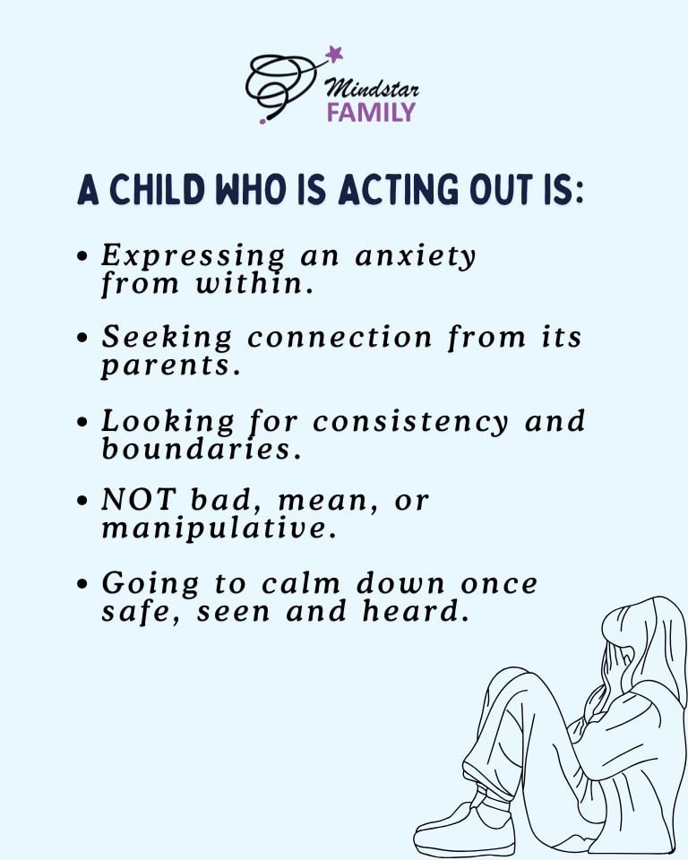 A Child who is Acting Out