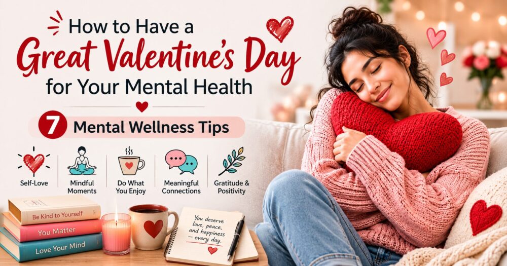 How to Have a Great Valentine’s Day for Your Mental Health | 7 Mental Wellness Tips