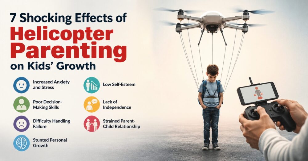 7 Shocking Effects of Helicopter Parenting on Kids’ Growth