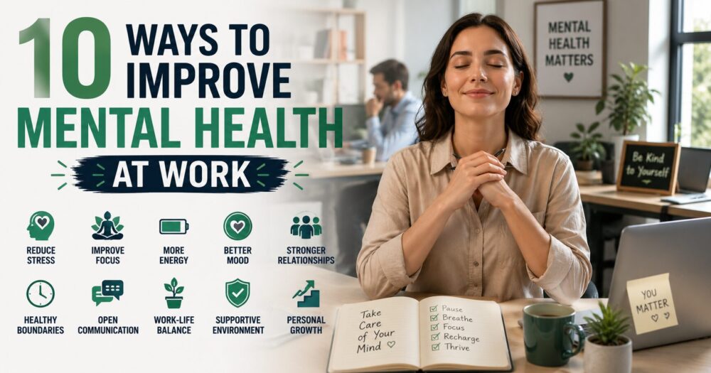10 Ways to Improve Mental Health at Work 10 10 Ways to Improve Mental Health at Work