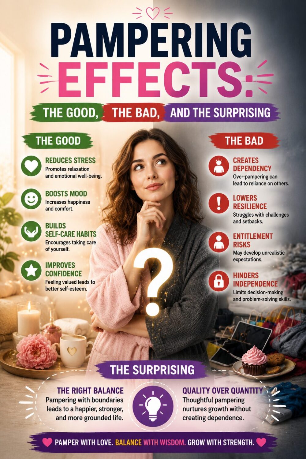 Pampering Effects: The Good, The Bad, and The Surprising 2 Pampering Effects: The Good, The Bad, and The Surprising