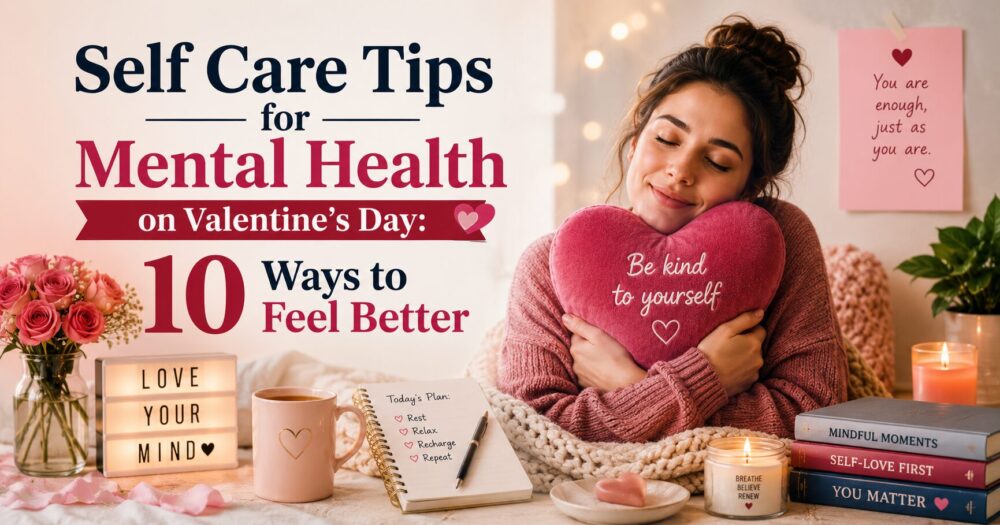 Self Care Tips for Mental Health on Valentine’s Day: 10 Ways to Feel Better 4 Self Care Tips for Mental Health on Valentine’s Day: 10 Ways to Feel Better