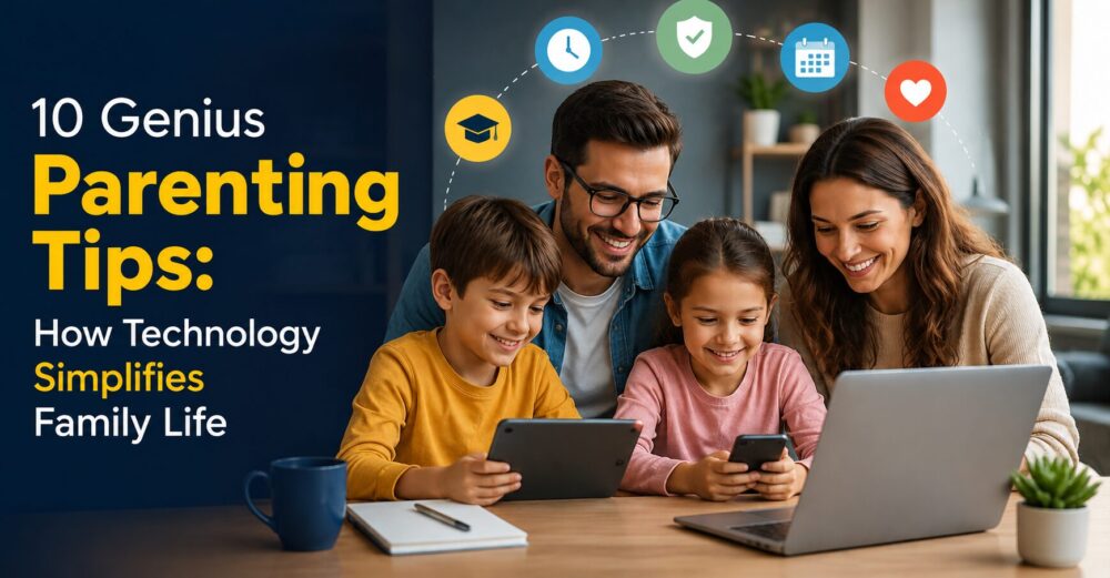10 Genius Parenting Tips: How Technology Simplifies Family Life