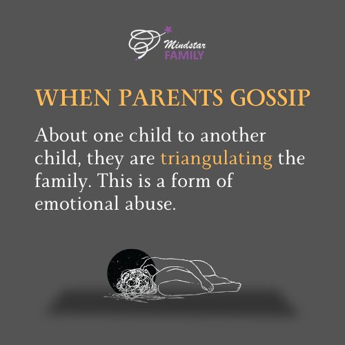 When Parents Gossip