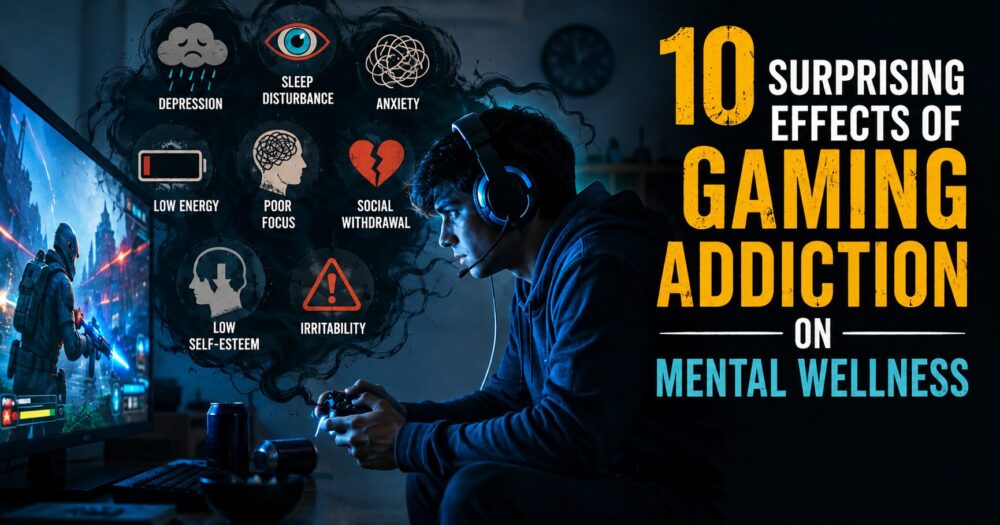 10 Surprising Effects of Gaming Addiction on Mental Wellness