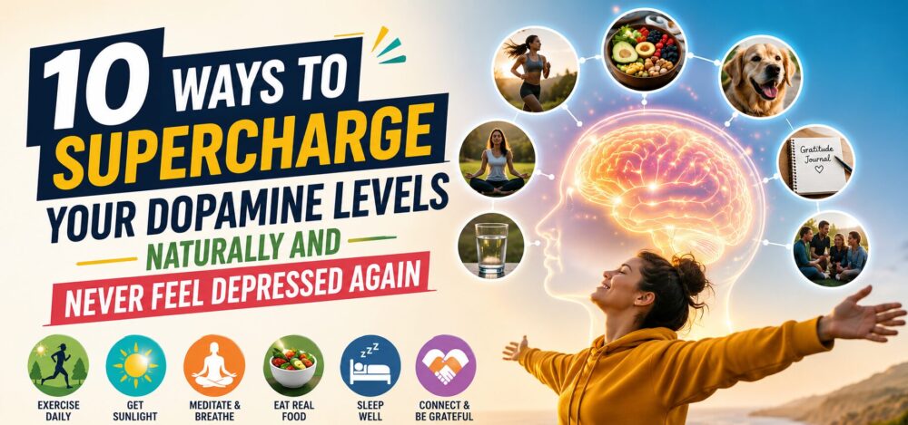 10 Ways To Supercharge Your Dopamine Levels Naturally And Never Feel Depressed Again